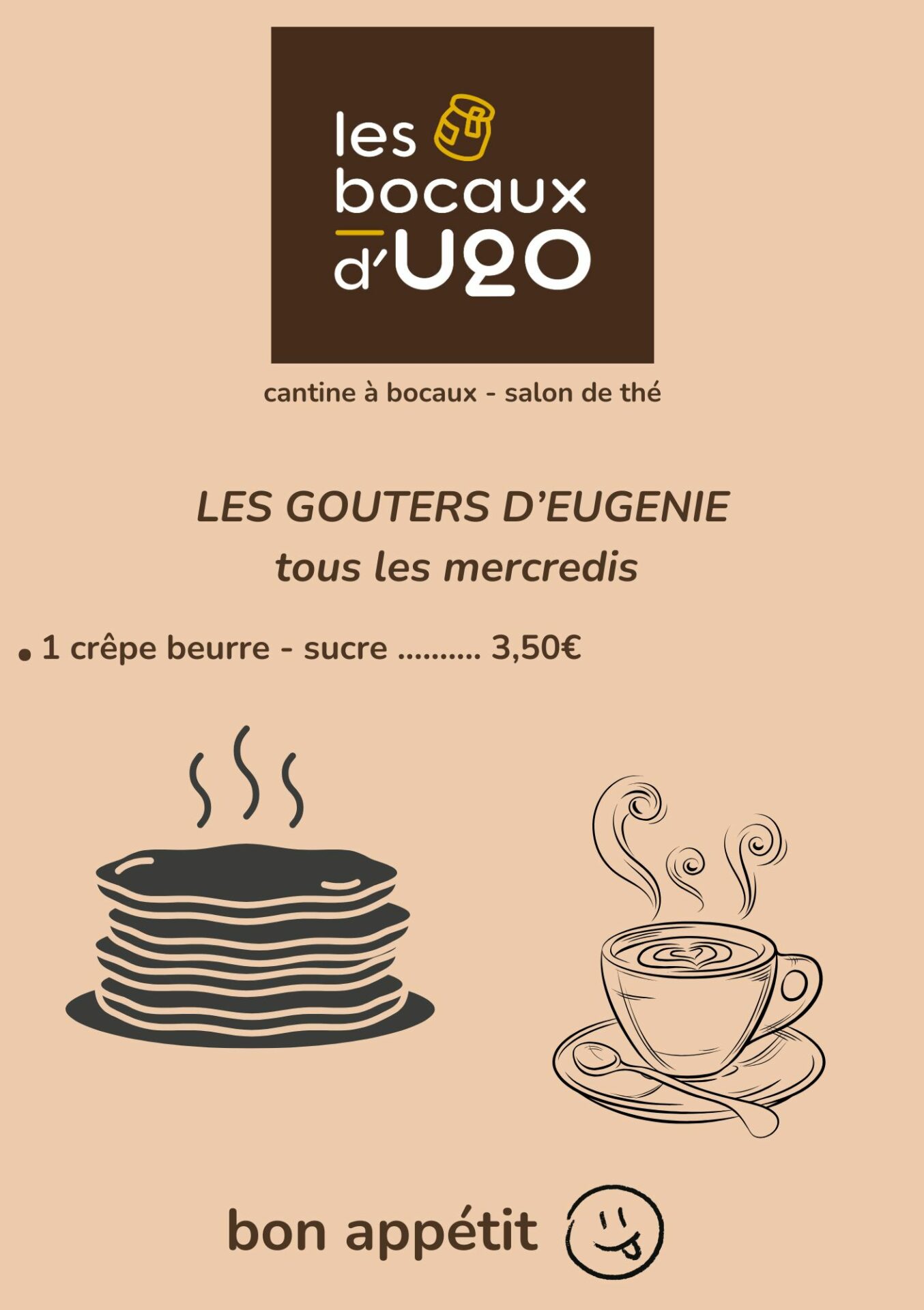 Carte les gouters d'Eugénie