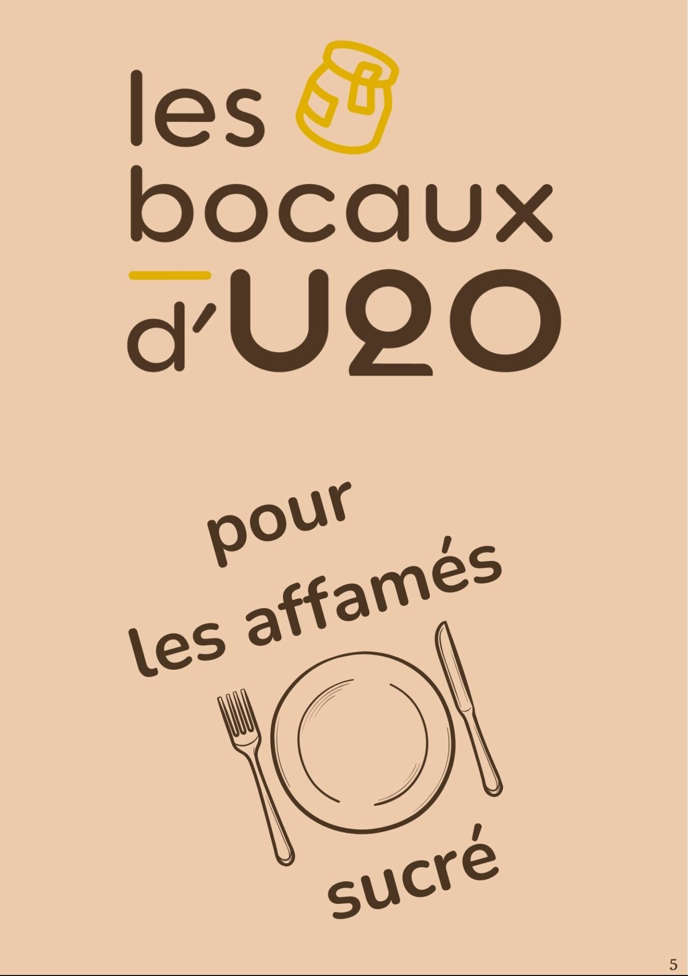 Carte des Bocaux d'Ugo - pour les affamés